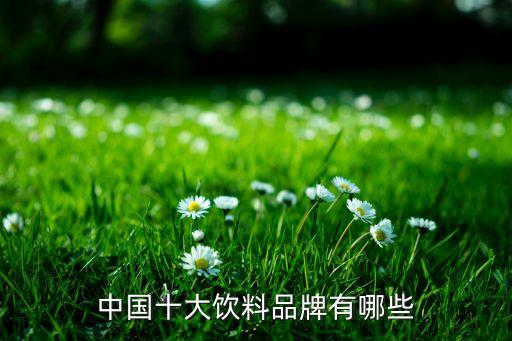 中國(guó)十大飲料品牌有哪些