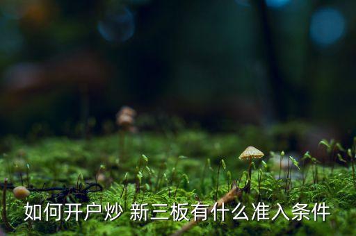 如何買(mǎi)新三板股票結(jié)算機(jī)構(gòu)