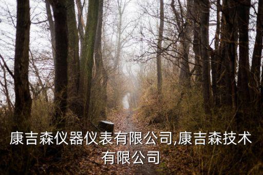 北京康吉森儀器儀表有限公司,康吉森技術有限公司