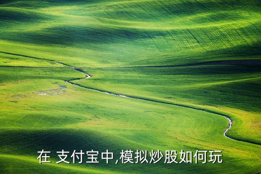 支付寶股票怎么玩,500元炒股一天能賺多少錢(qián)